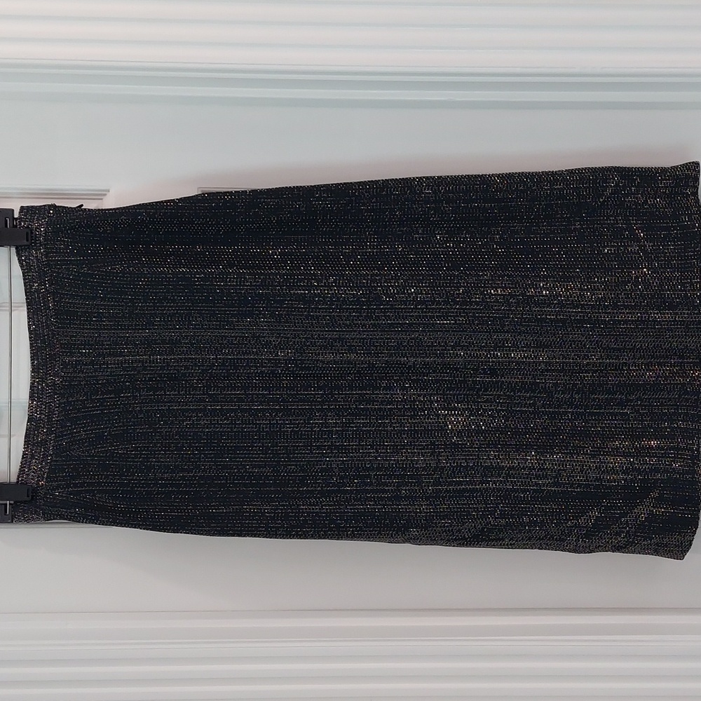 Sparkly Vintage Midi Pencil Skirt